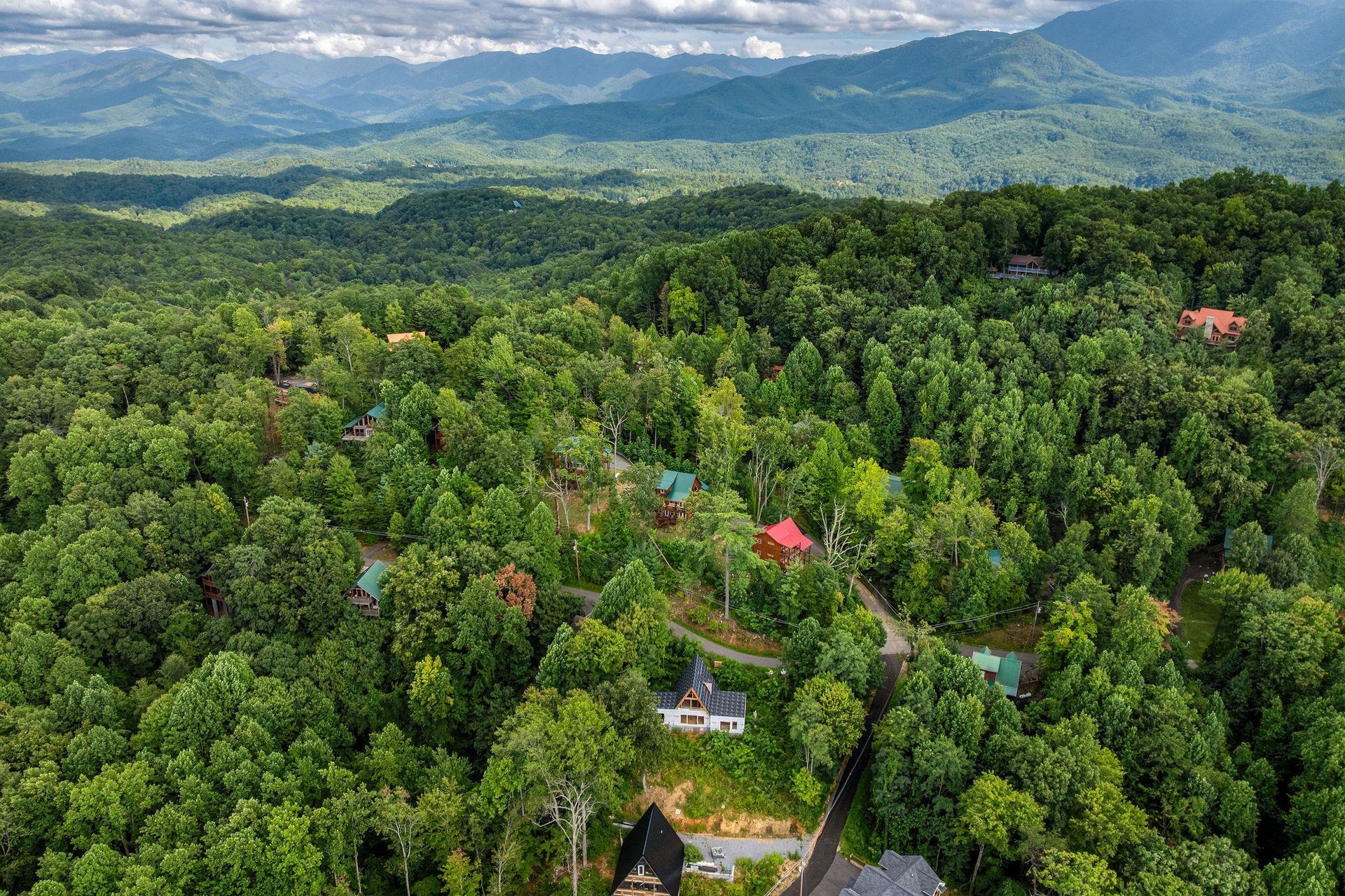 Aerial pictures around Heavenly Haven