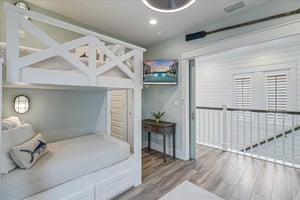 1 TwinTwin  2 Extra Short Twin Bunk Bedroom, 2nd Floor