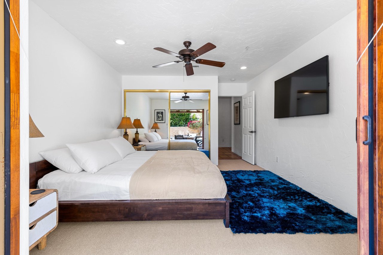 Restful guest bedroom