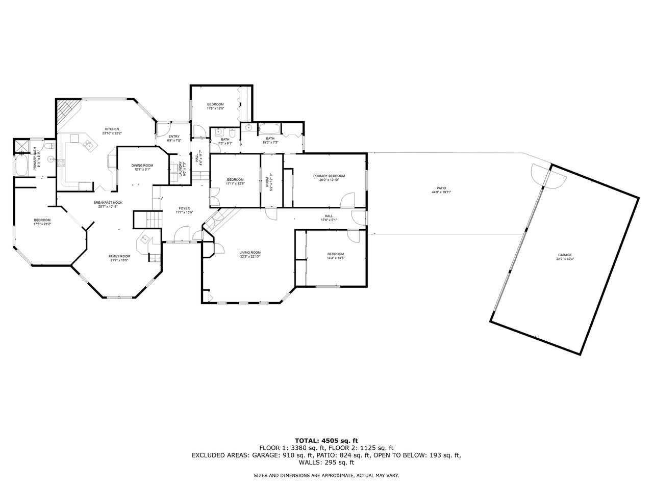 Downstairs floor plans