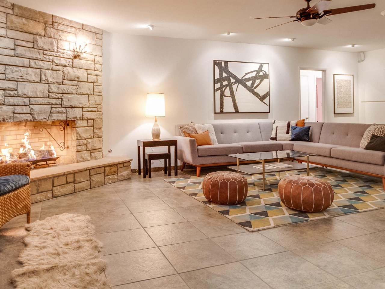 Its the type of space where you can relax