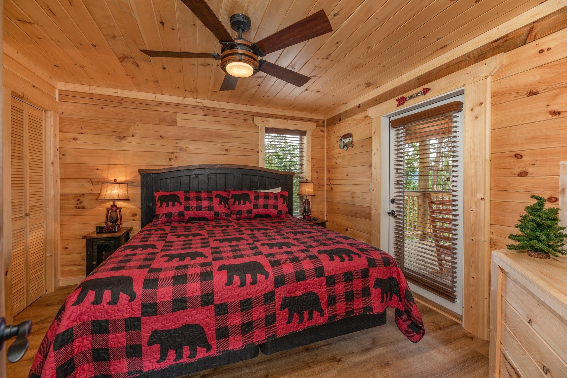 King bed