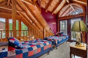 Loft Area Twin Beds
