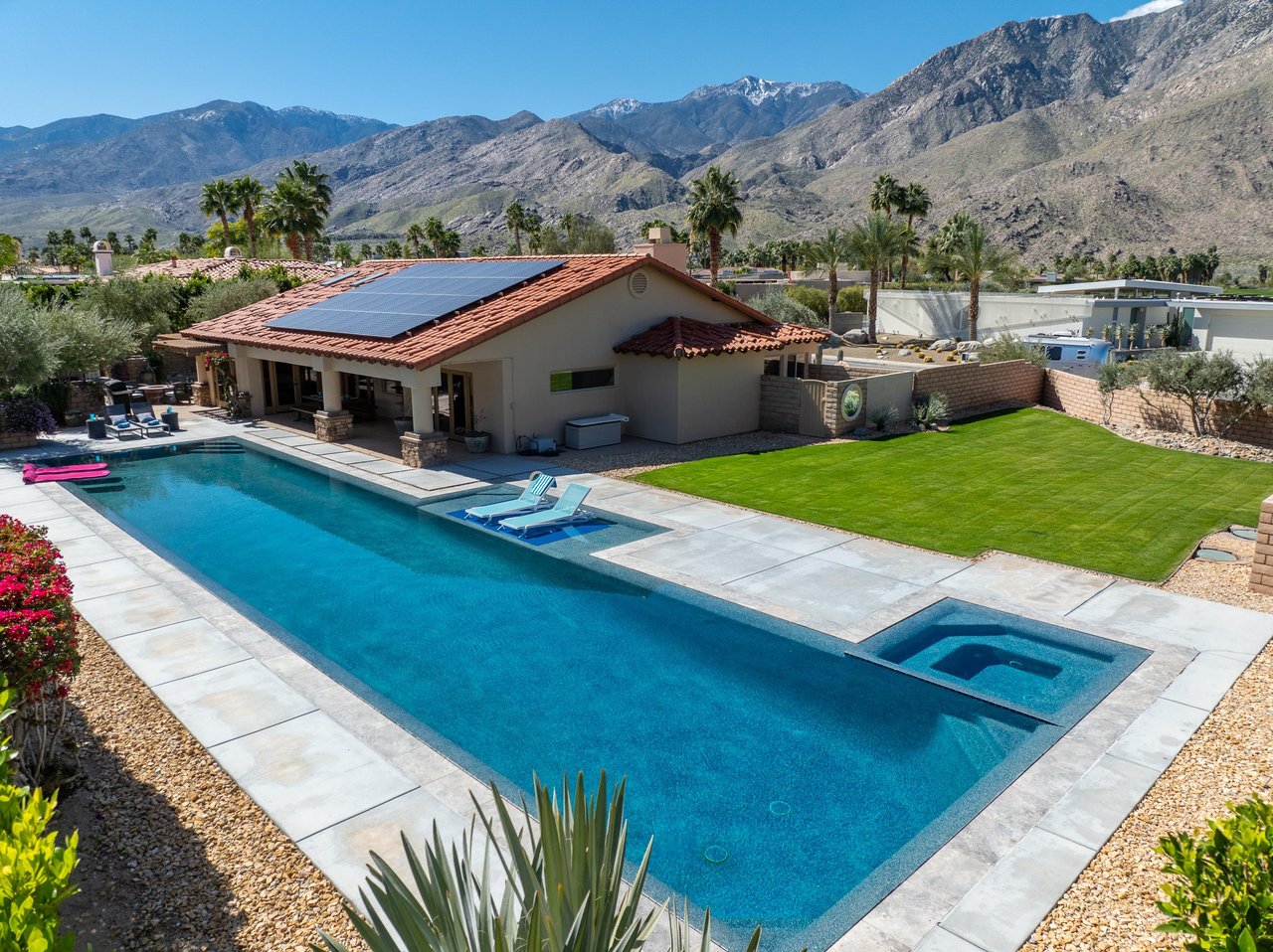 Huge pool