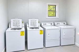 Your laundry is taken care of with dual washers and dryers, so you can pack light and refresh your wardrobe whenever you need.