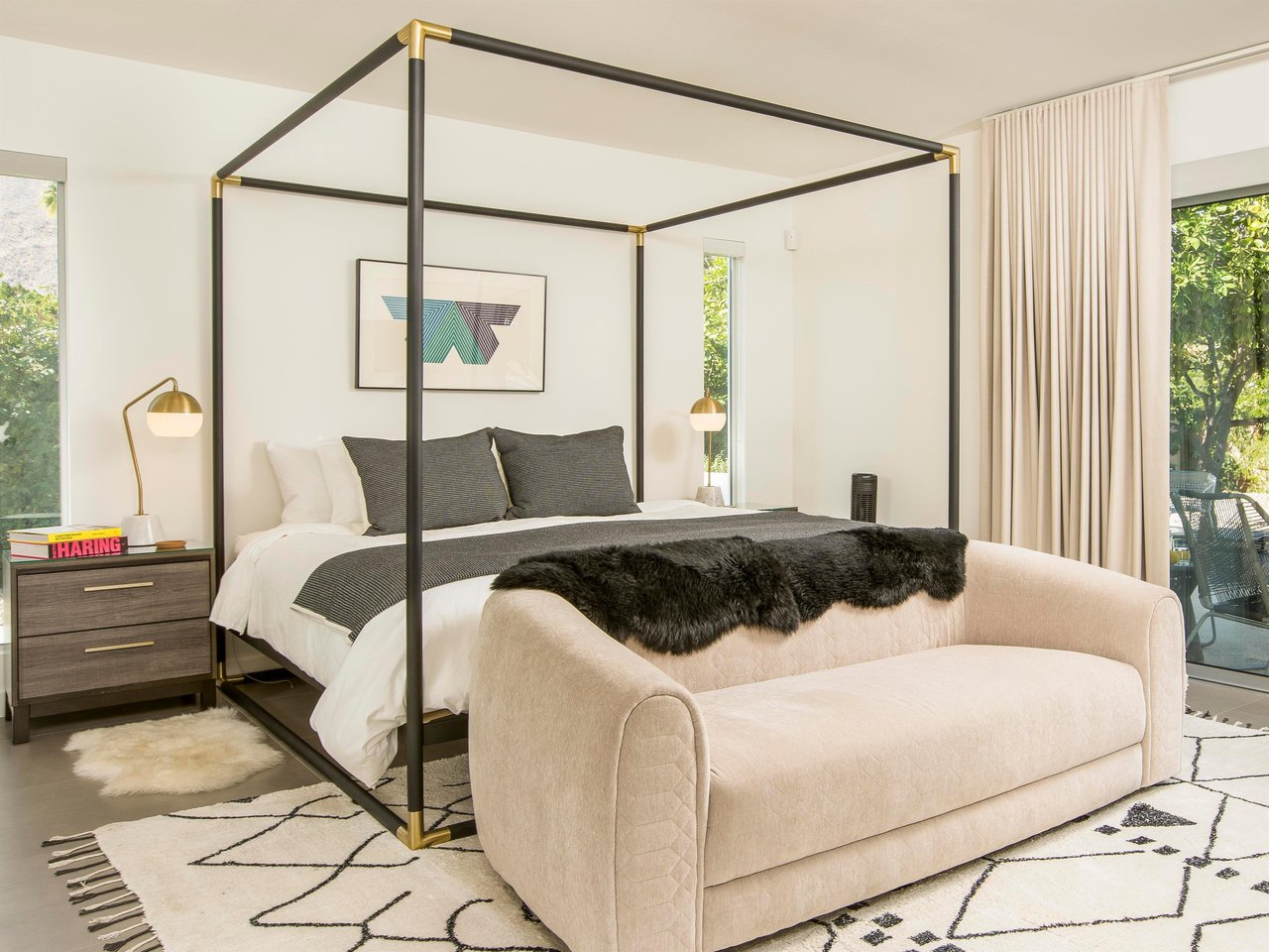 Upscale bedrooms