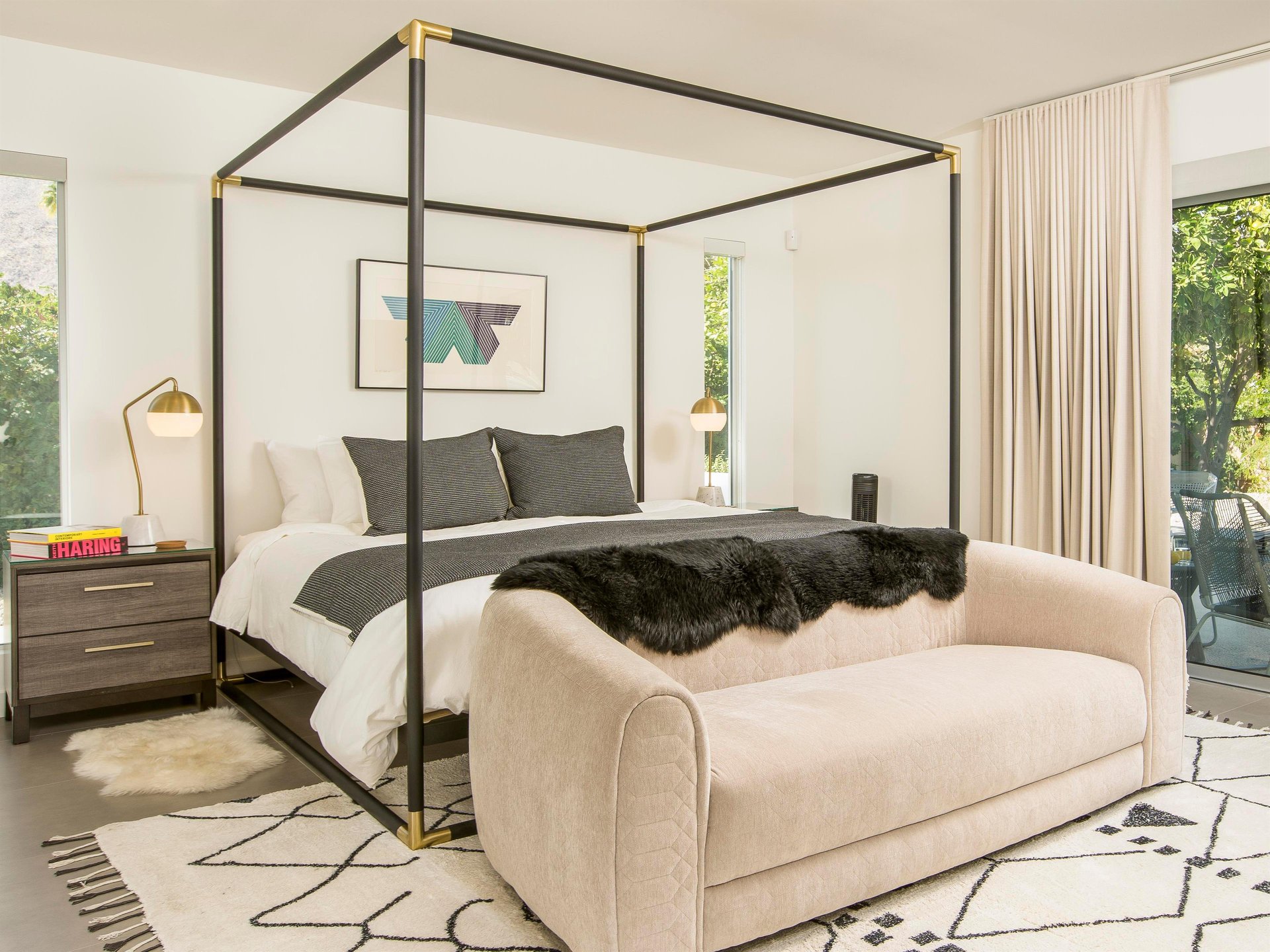 Upscale bedrooms