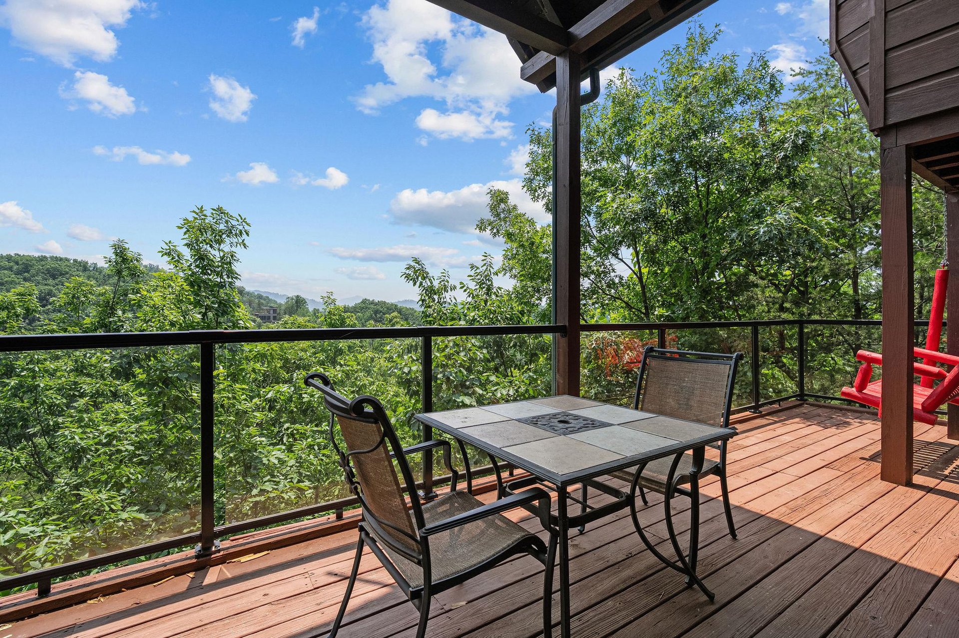 Outdoor table and chairs