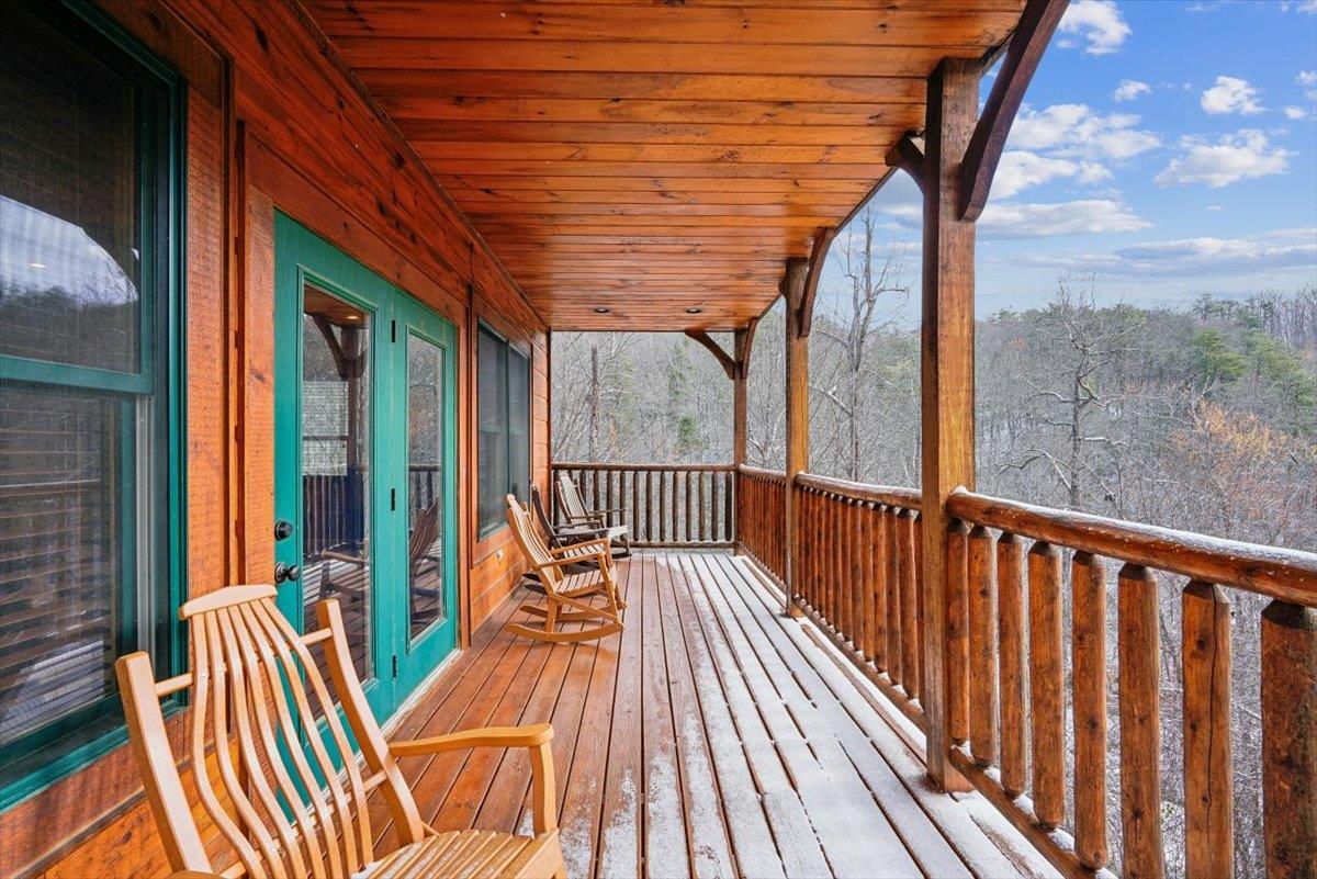 Top Deck in Winter