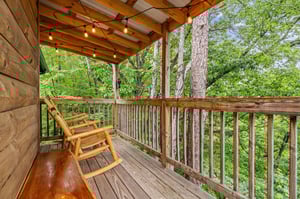 upper level back porch seating