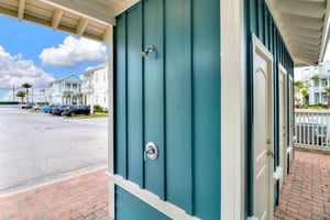 Communal Outdoor Shower Area