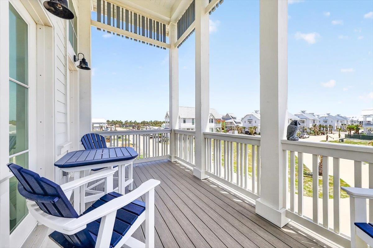 2nd Floor, Primary Living Balcony