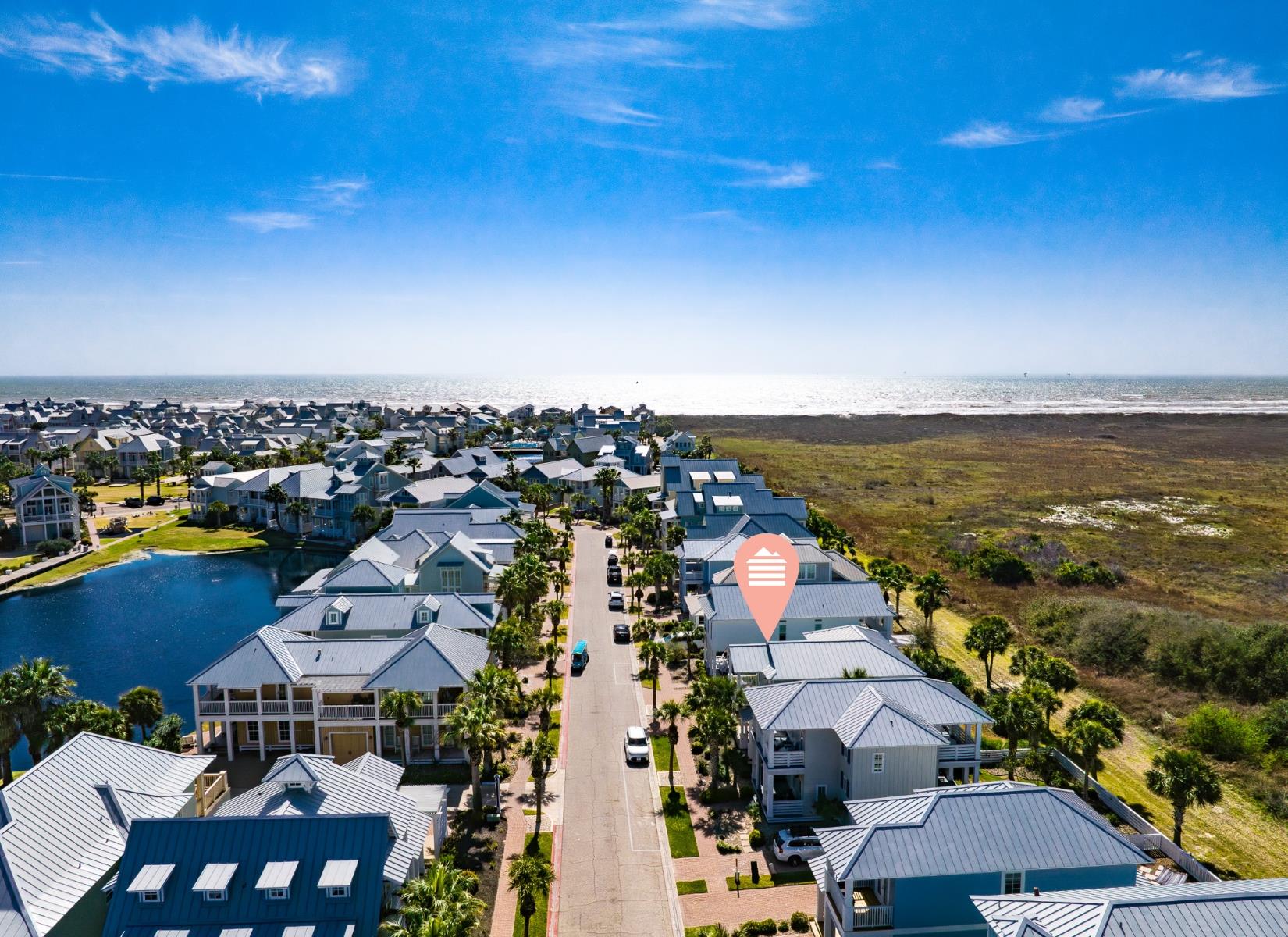 Aerial View, Location