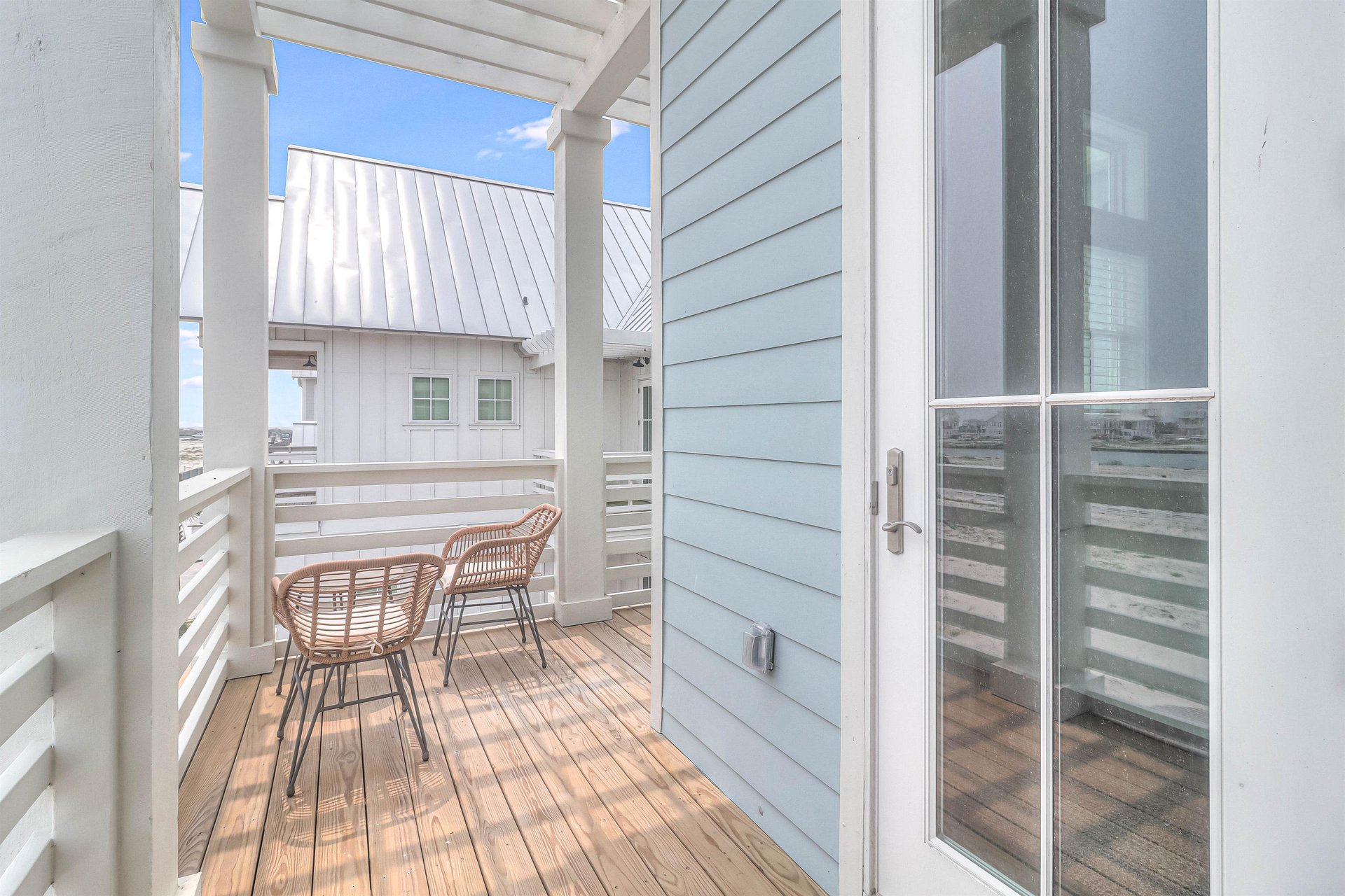 Primary King Bedroom with Deck Access, 2nd Floor
