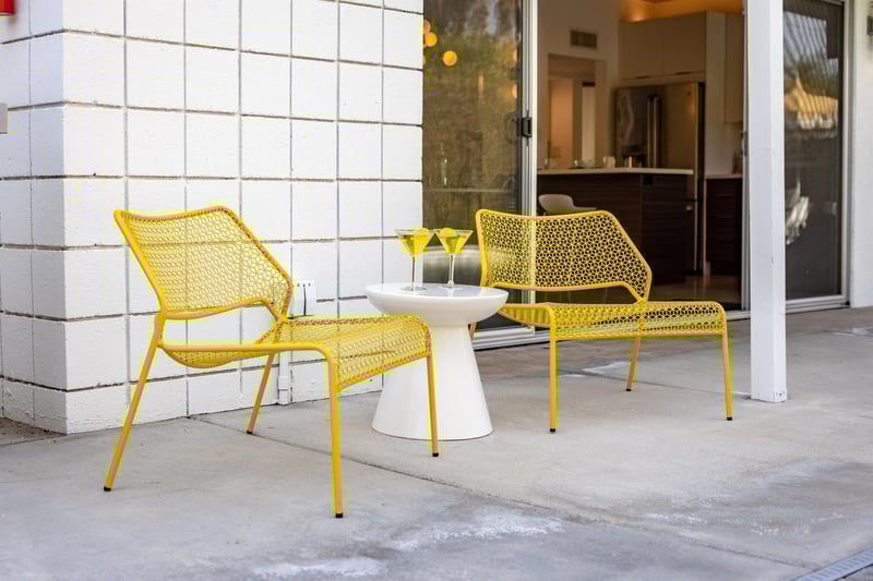 Perfect for a morning cup of coffee or an afternoon cocktail