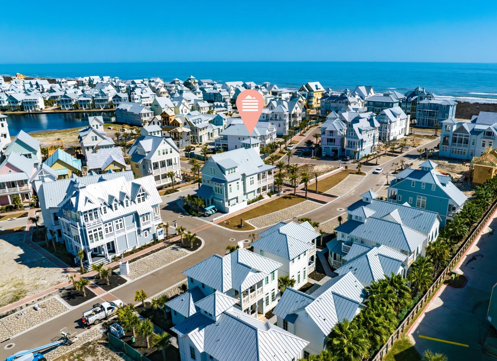 Aerial View, Location