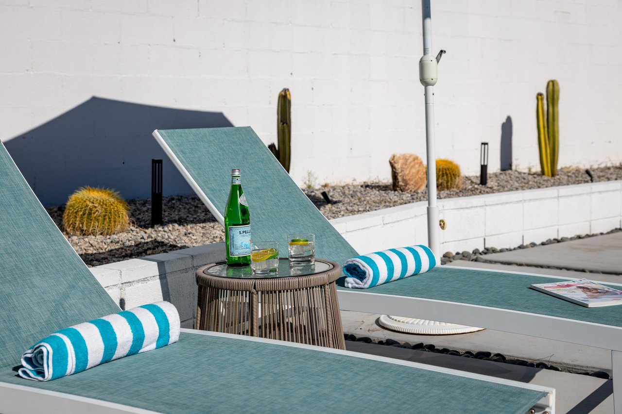 Rest and relax by the pool