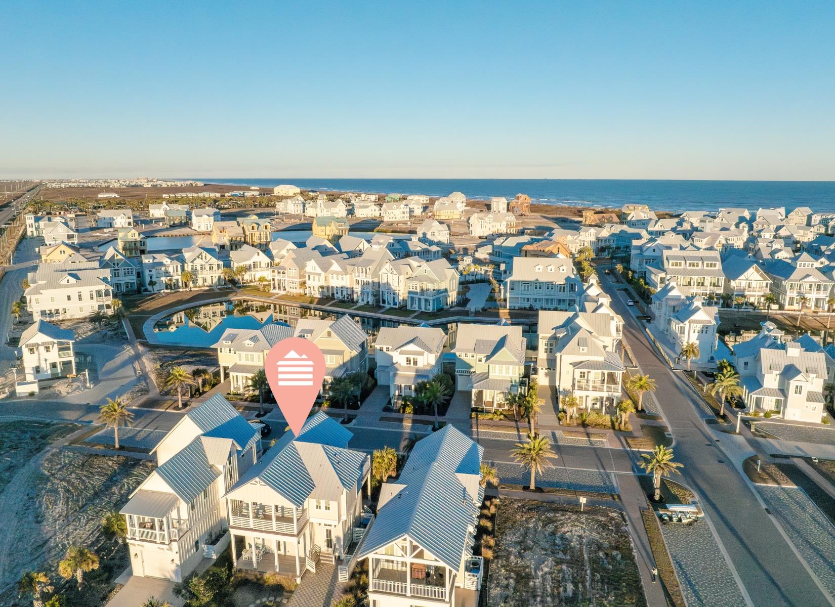 Aerial View, Location
