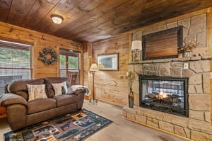 Fireplace in Bedroom