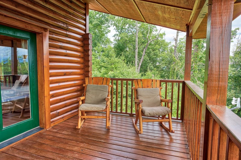 Deck rocking chairs