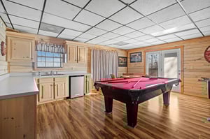 Pool TableKitchenette