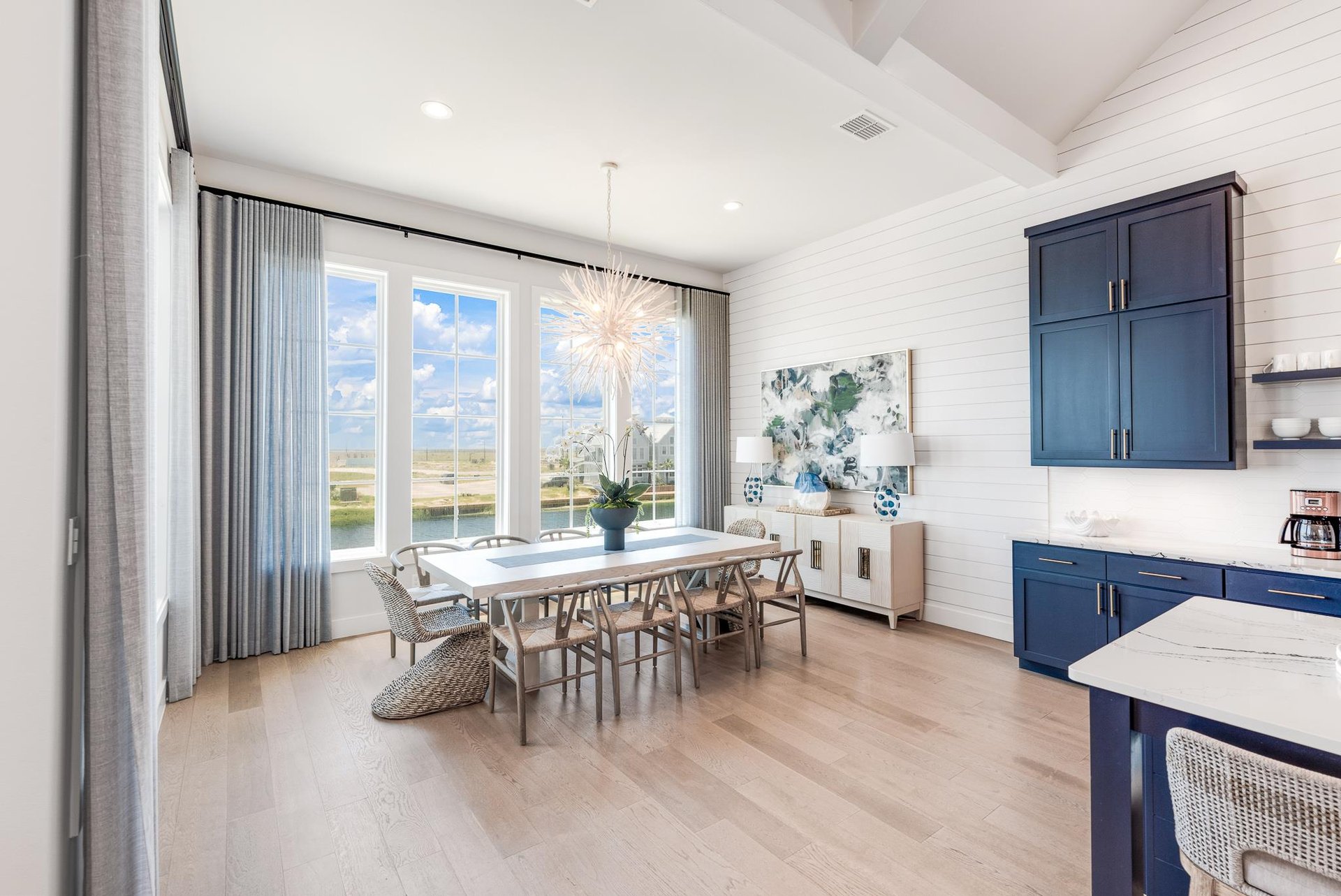 2nd Floor Dining Area with Lake View