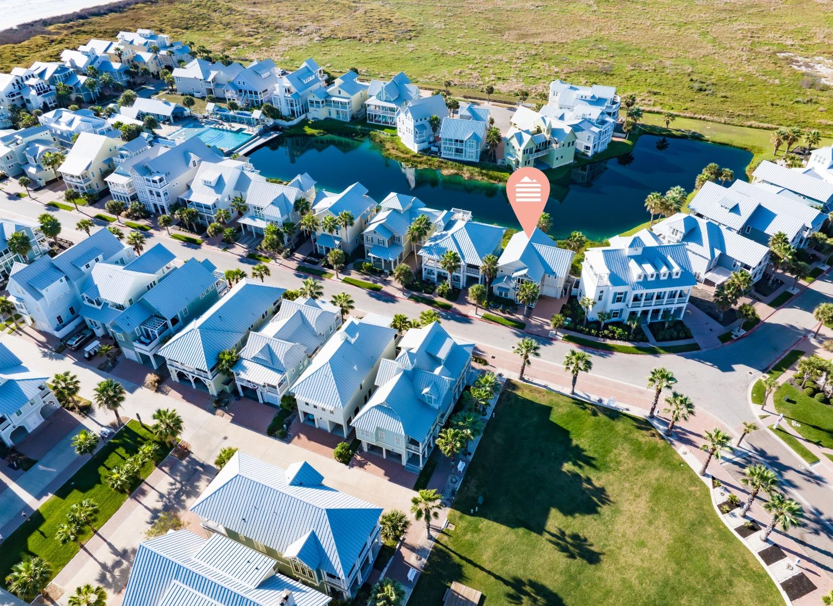 Aerial View, Location