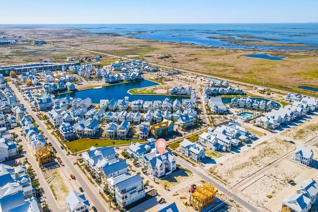 Aerial View of La Mer