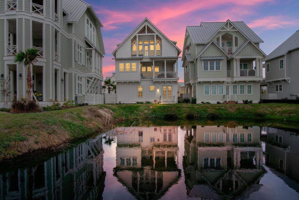 Lakeside Sunset View