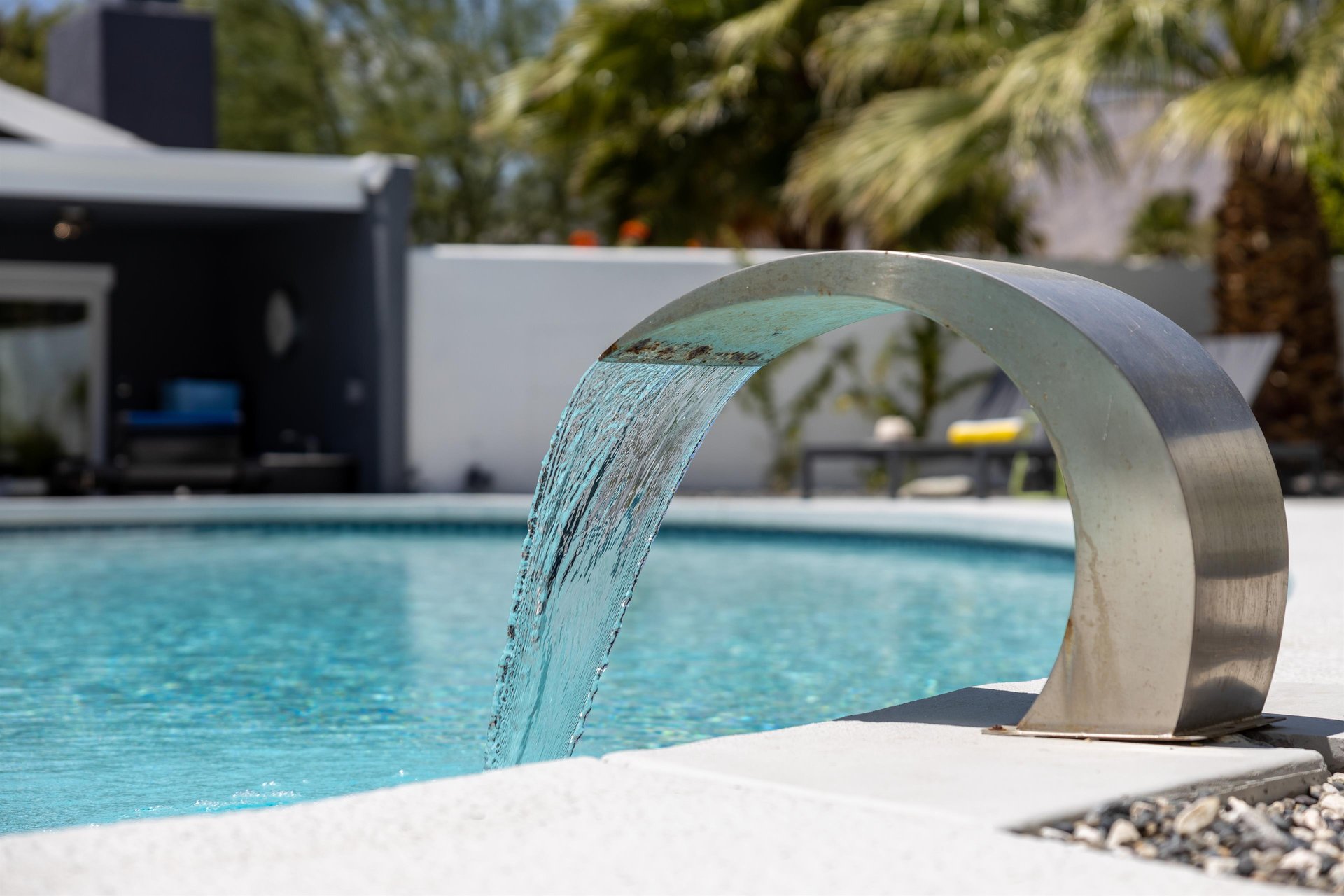 Fun waterfall feature