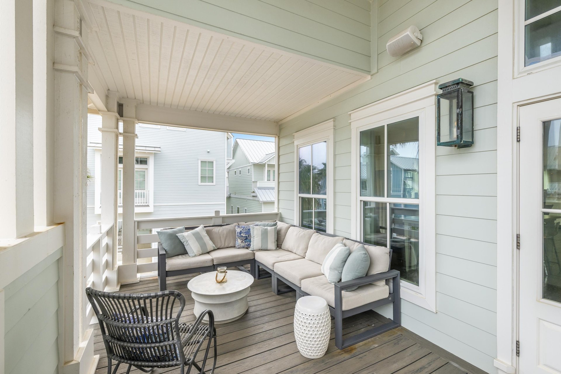 Balcony off Living Room, 2nd Floor