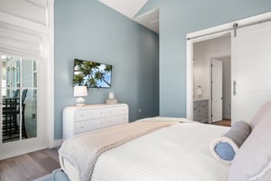 West King Bedroom with Ensuite and Private Balcony, 2nd Floor