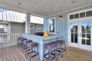 Outdoor Kitchen, 2nd Floor Balcony