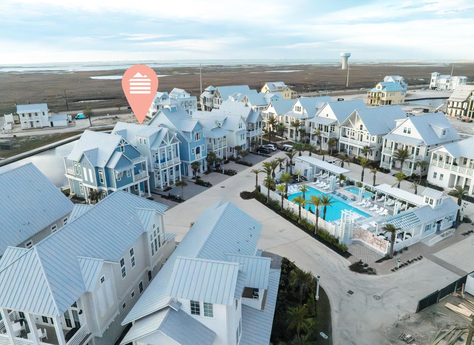 Aerial View, Location