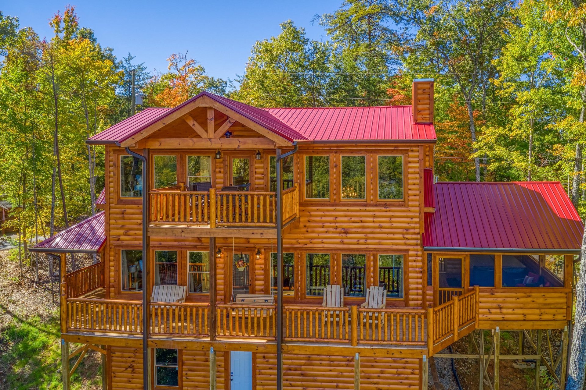 Back of Panorama cabin