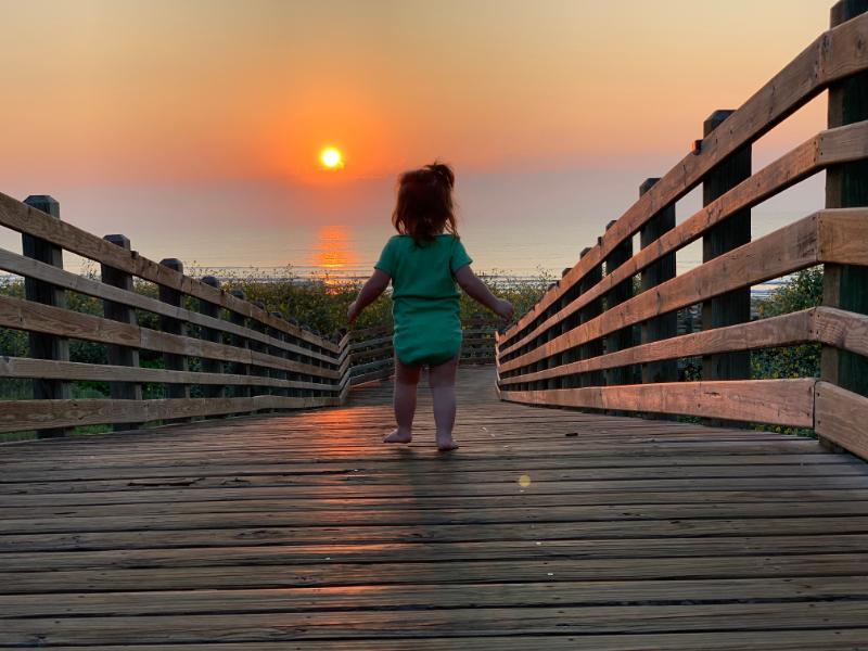 traditin of sunrise crossover walk