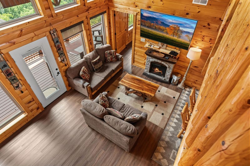 Living room view