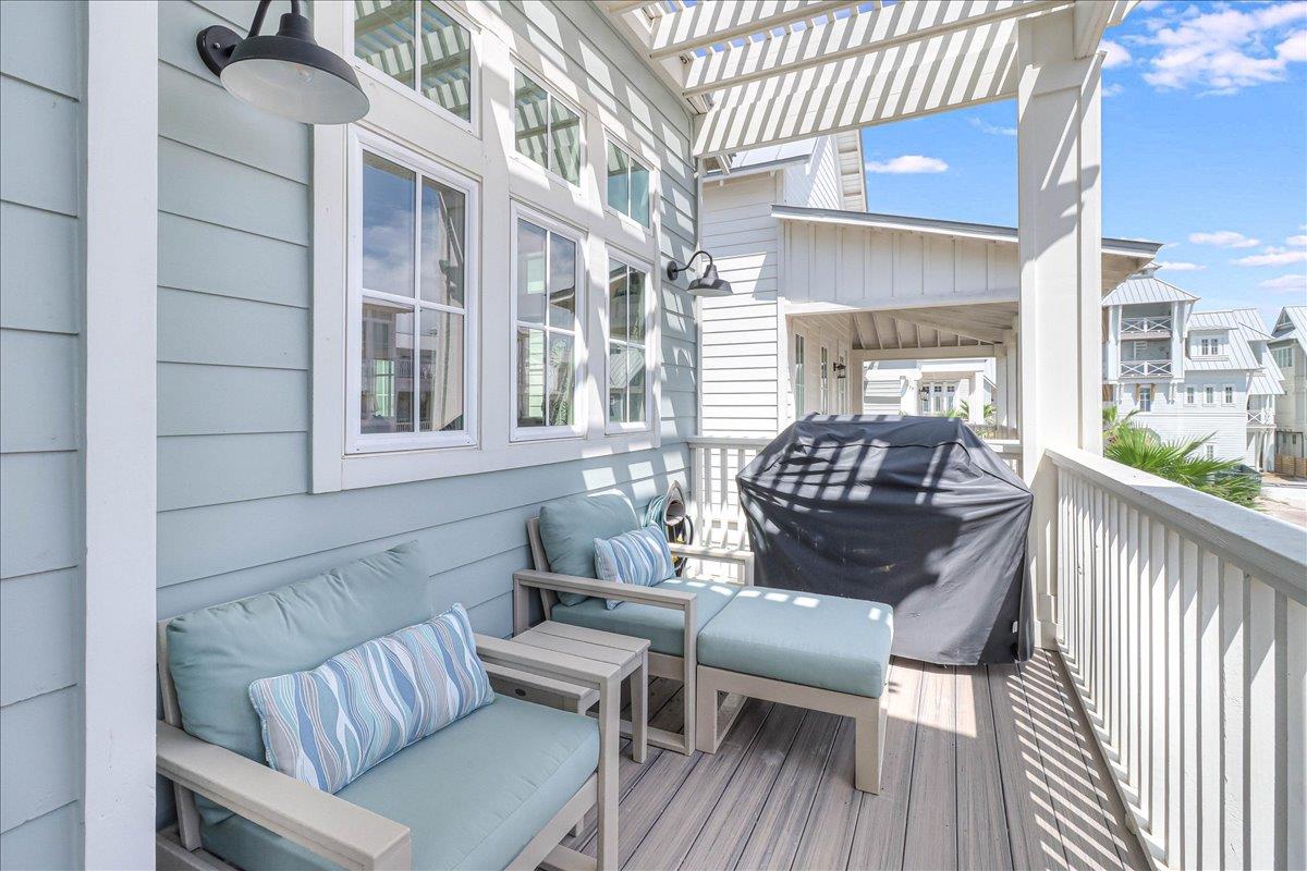 2nd Floor, Living Area Balcony