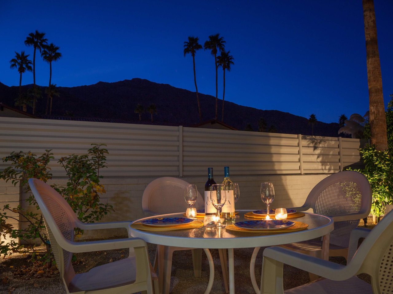 The perfect spot for a glass of wine