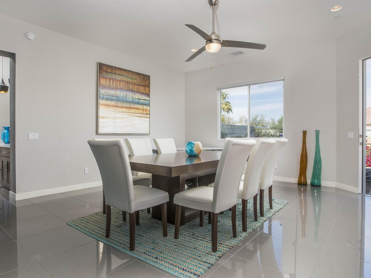 Interior Dining Space  Palm Springs Vacation Rental