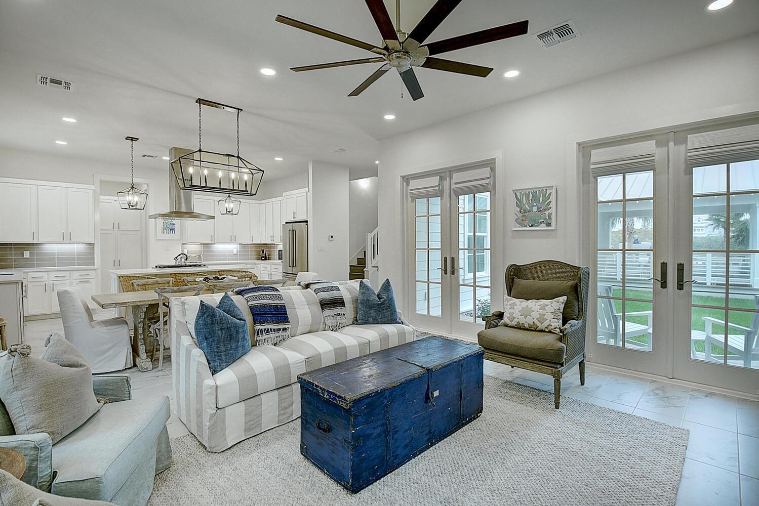 Living Room, Dining, Kitchen, 1st Floor