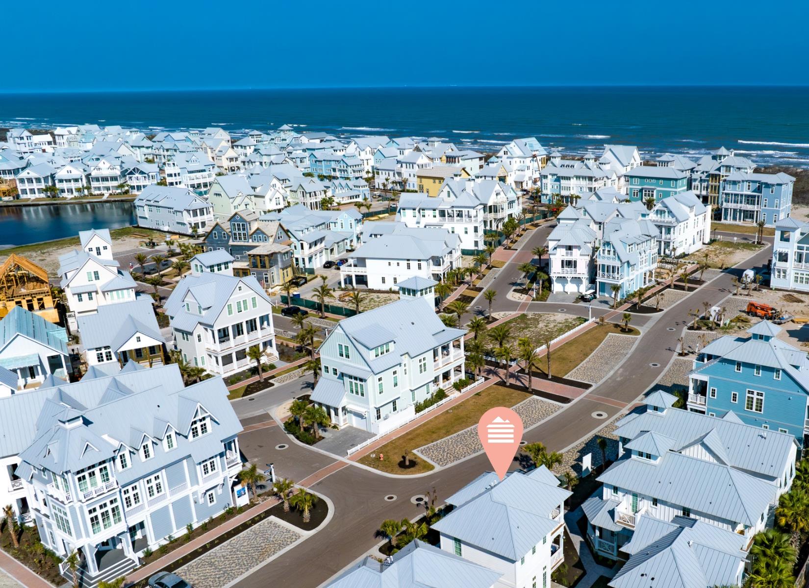 Aerial View, Location