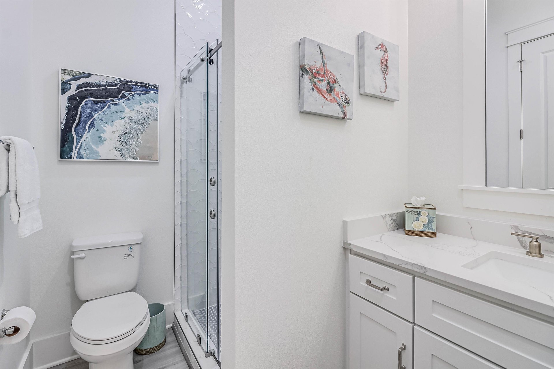 Primary King Bathroom Shower