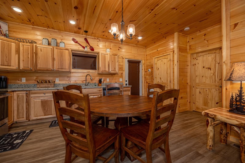 Eat in kitchen with table