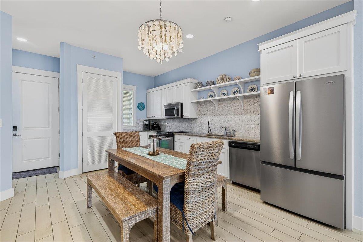 Kitchen and Dining Area
