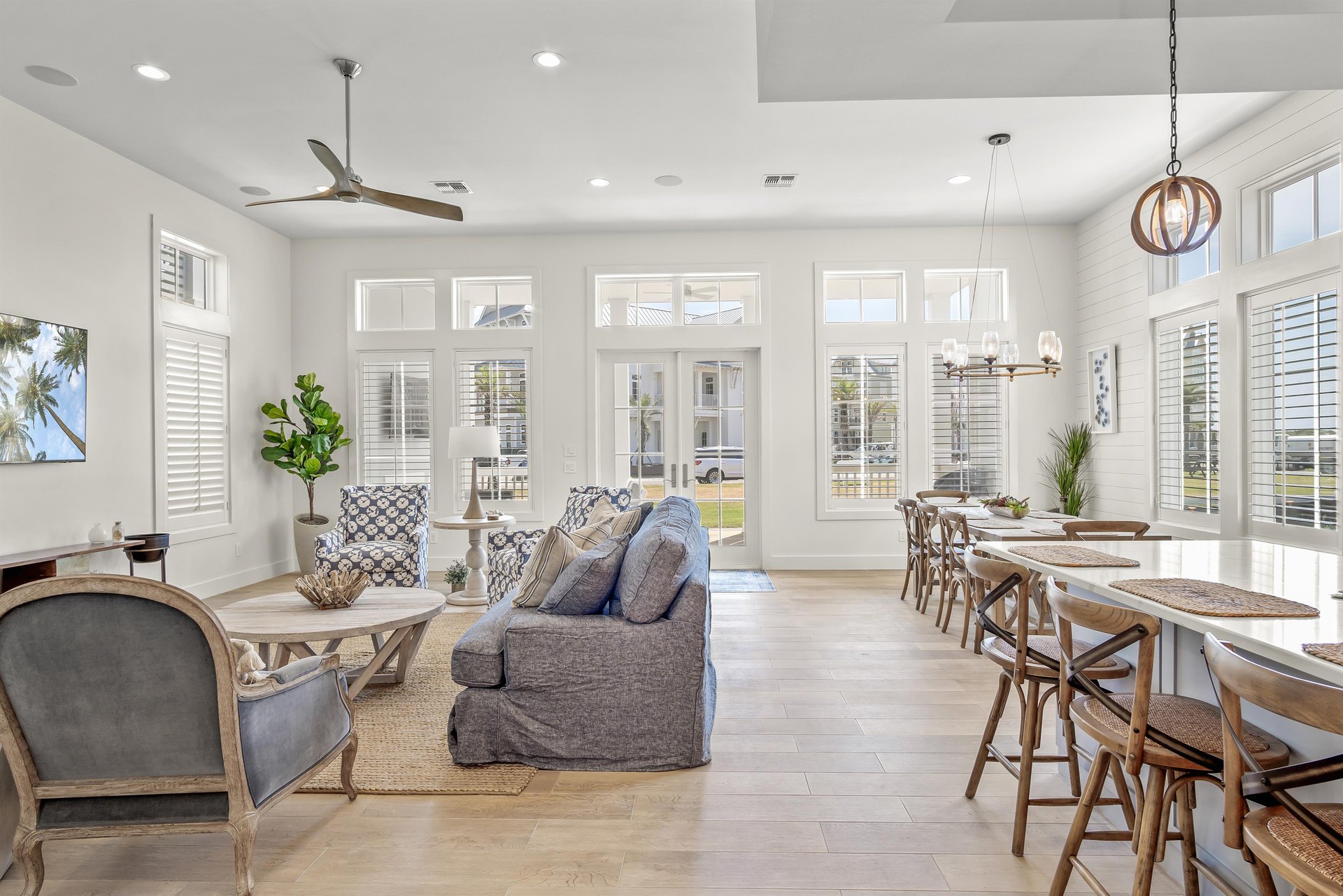 Open Concept Kitchen, Dining, Living, 1st Floor