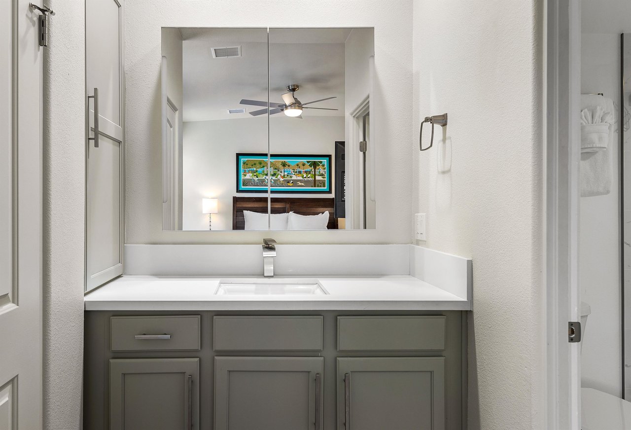 Ensuite guest bath