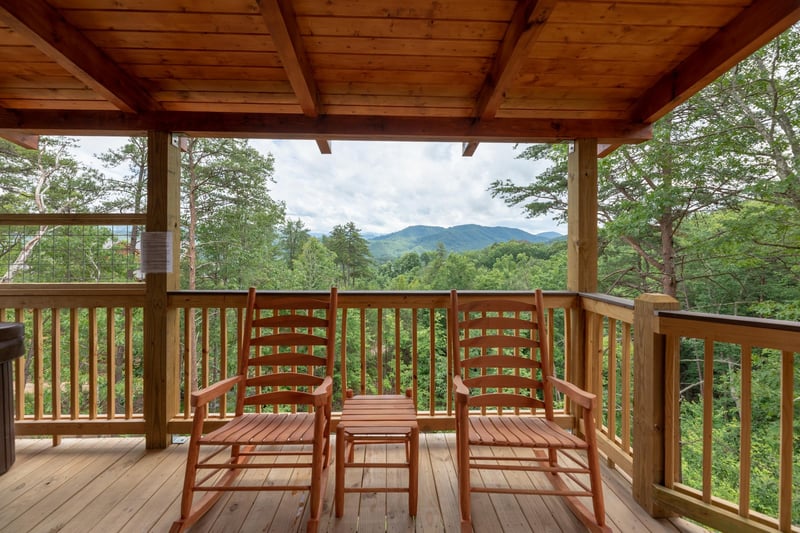 Deck rocking chairs