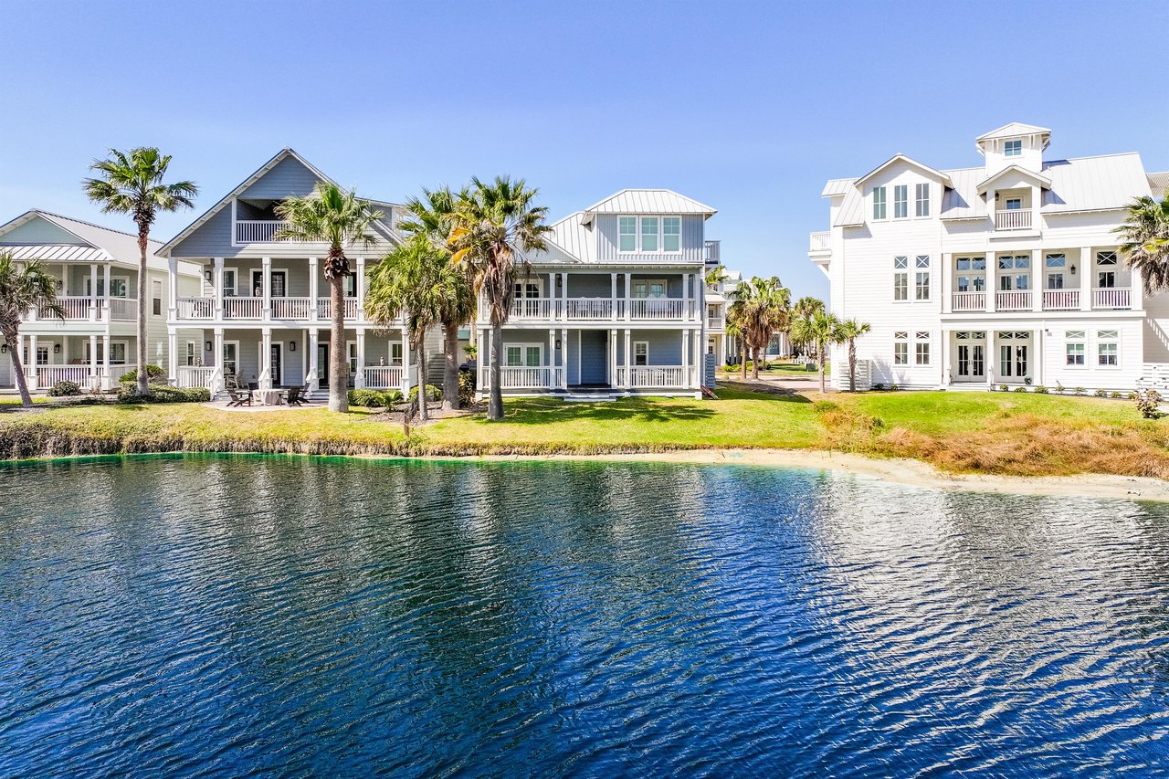 Back of The Home From Lake