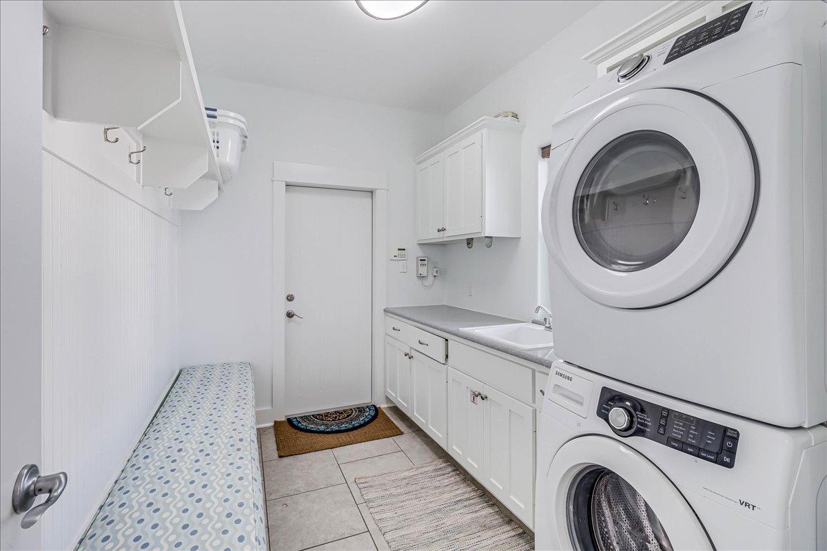 Laundry Room With Storage, 1st Floor